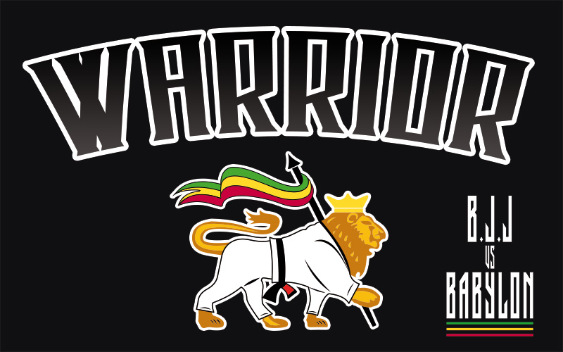 Création d’un logo pour la marque Bjj vs Babylon (tshirt sport)
