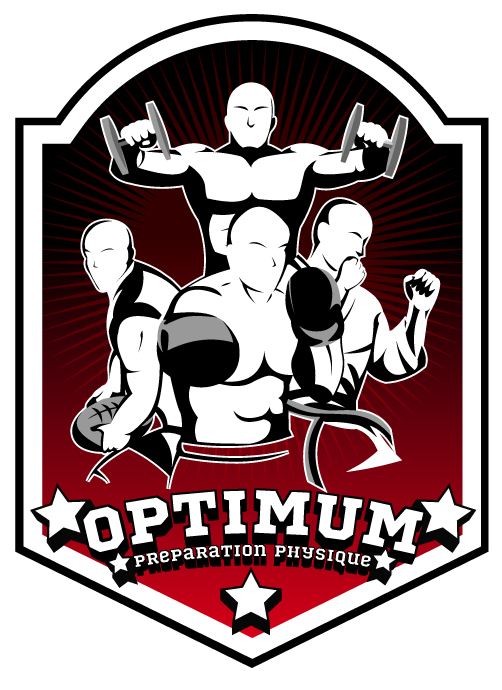 Logo pour la salle de sport « Optimum », basée à St-Raphael – santa Lucia
